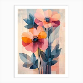 Flowers Canvas Print 9 Art Print