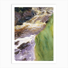 Rushing Water, John Singer Sargent Art Print