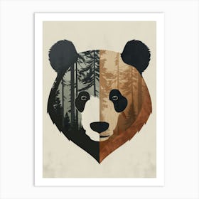 Panda Bear 7 Art Print