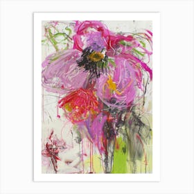 Pink Flowers 24 Art Print