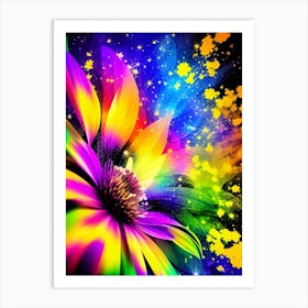 Colorful Flower 6 Art Print