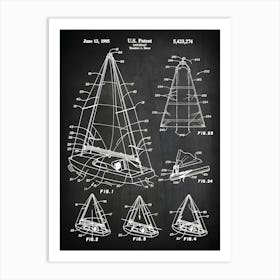 Sail Boat Patent Print Sailboat Patent Sailing Boat Art Sailing Ship Decor Sail Boat Print Sail Boat Art Patent Print Vb2741 Art Print