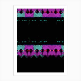 Abstract Psychedelic Pattern 5 Art Print