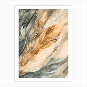 Feathers Art Print