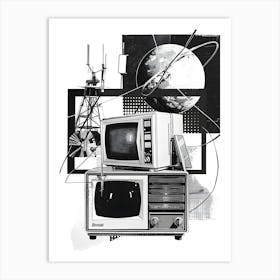 Dark Gothic Tv Art Print