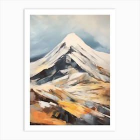 Ben Macdui Scotland 2 Mountain Painting Art Print