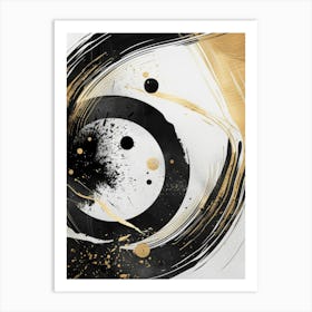 Abstract Circle Canvas Print Art Print