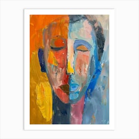 Two Faces 8 Art Print