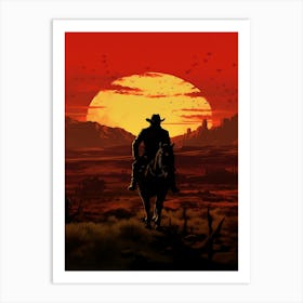 Red Dead Redemption 11 Art Print