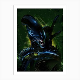 Alien Xenomorph III Art Print