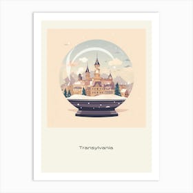 Transylvania Romania 2 Snowglobe Poster Art Print