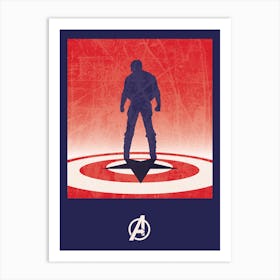 Captain America Art Print