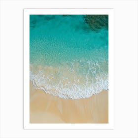 Beach At Sunrise Art Print