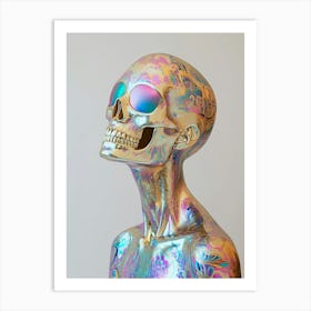 Mannequin skull 1 Art Print