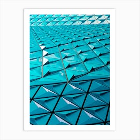 Geometric Structure Of A Building Art Print