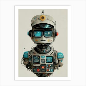 Robot 1 Art Print