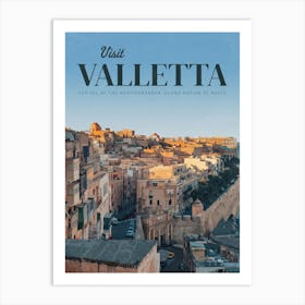 Valleta Art Print