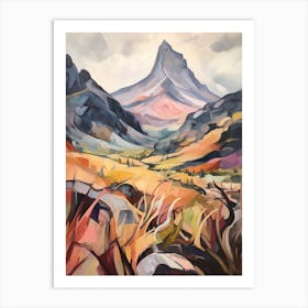 Cradle Mountain Australia 4 Mountain Painting Art Print