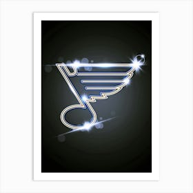 St Louis Blues 1 Art Print