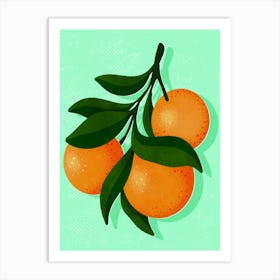 Oranges Art Print