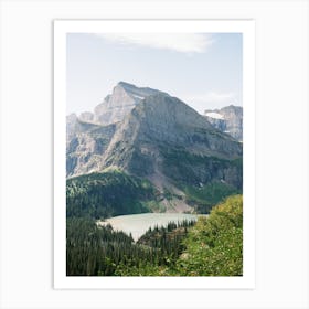 Glacier Lake I Art Print