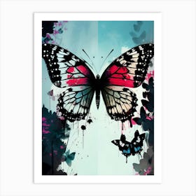 Butterfly Painting 202 Art Print