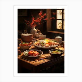 Asian Cuisine 5 Art Print