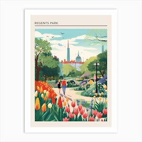 Regents Park London 2 Art Print