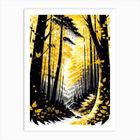 Walk In The Woods Art Print