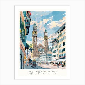 Quebec City 1 Art Print