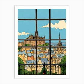 Edinburgh Art Print