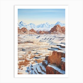 Zhangye National Park China 1 Art Print