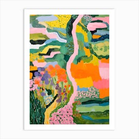 Modern Color Fields Art Print