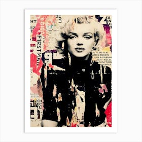 Marilyn Monroe Magazine Art Print