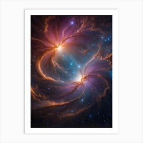 Spiral Nebula Print Art Print