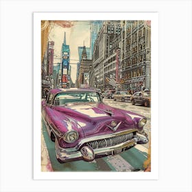 Classic Cars 3 Art Print