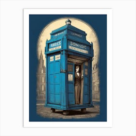 Doctor Who - Tardis Art Print