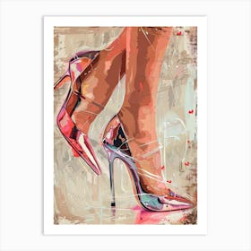 High Heeled Shoes 12 Art Print