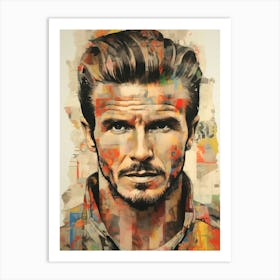 David Beckham (3) Art Print