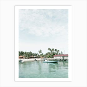 Bahasa Indonesia Tropical Island Art Print