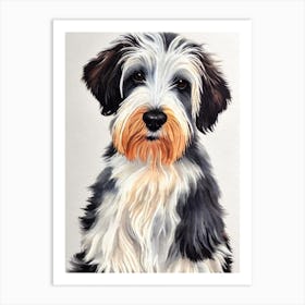 Sealyham Terrier Watercolour Dog Art Print