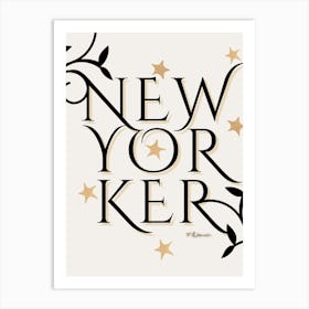 The NEW YORKER 1 Art Print