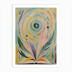 Book Of Magic Art Print