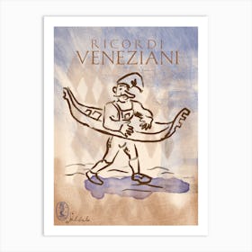 Venetian Memories Art Print