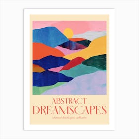 Abstract Dreamscapes Landscape Collection 47 Art Print