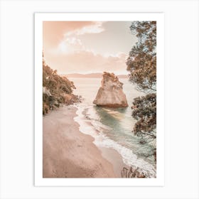 Coastal Island Sunset Art Print