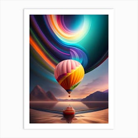 Hot Air Balloon 1 Art Print