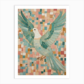 Dove Squares Art Print