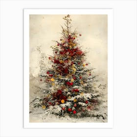 Christmas Tree 61 Art Print