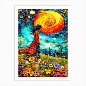 Wonder Flowers - Thoughts In A Field Art Print